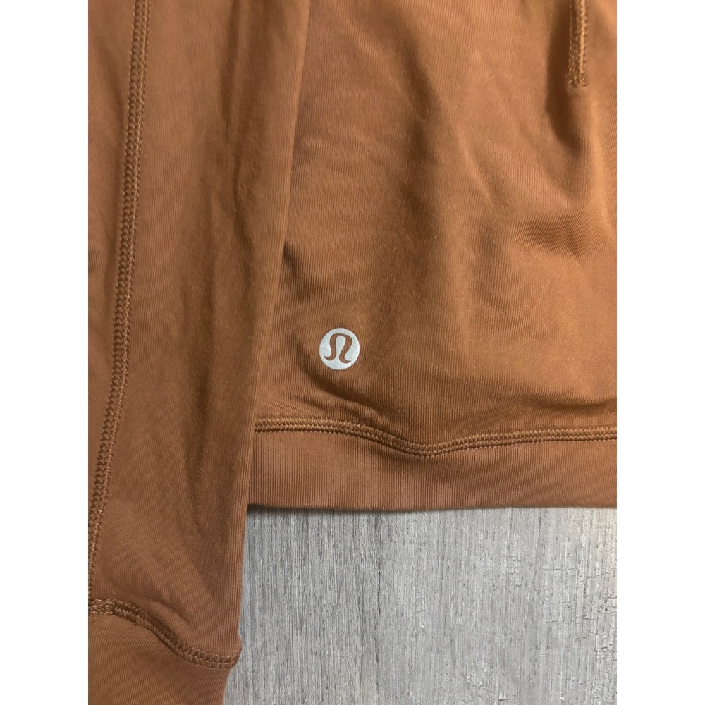NWT Lululemon It’s Rulu Run Long Sleeve Shirt Roasted Brown Size 10 Running - Picture 5 of 8